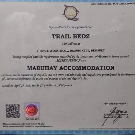 Trail Bedz Homestay Baguio City Exterior photo